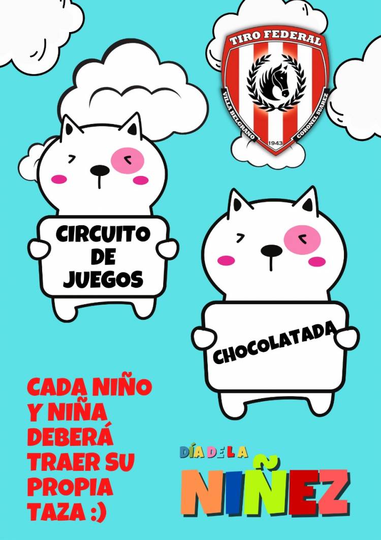 Tiro Federal celebra el día de las infancias inaugurando una biblioteca popular