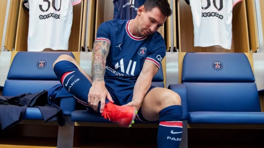Lionel Messi tuvo su primer entrenamiento en el París Saint Germain