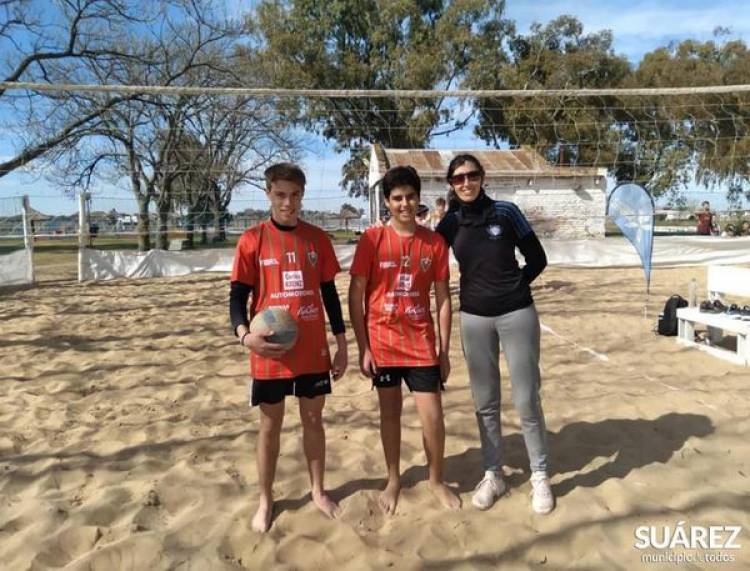 Suarenses en la final de Beach Vóley de los Juegos Bonaerenses