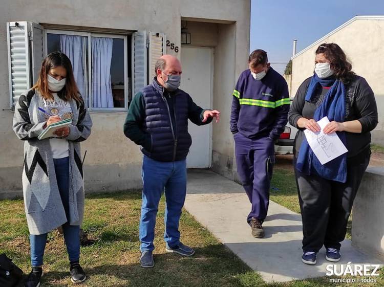 Moccero se reunió con vecinos y vecinas de barrio San Cayetano