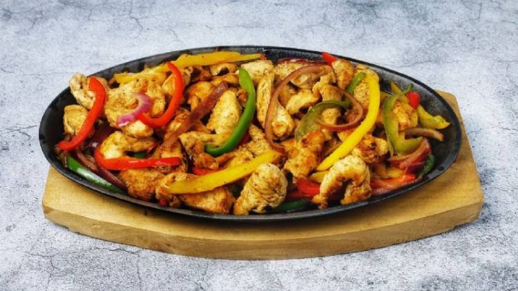 Recetas sencillas: fajitas de pollo con pimiento morrón
