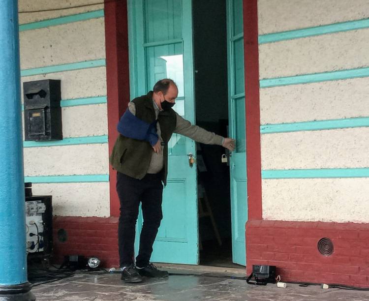 Apertura de la Estación del Ferrocarril en Huanguelén