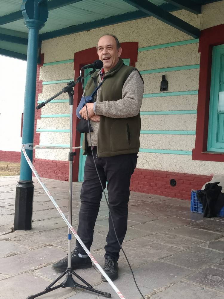 Apertura de la Estación del Ferrocarril en Huanguelén