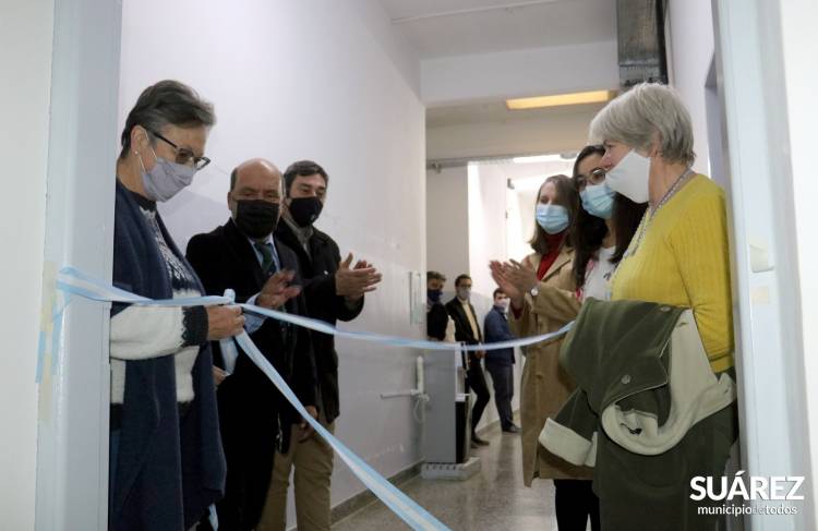 Se inauguró una nueva sala de médicos en el Hospital “Lucero del Alba”