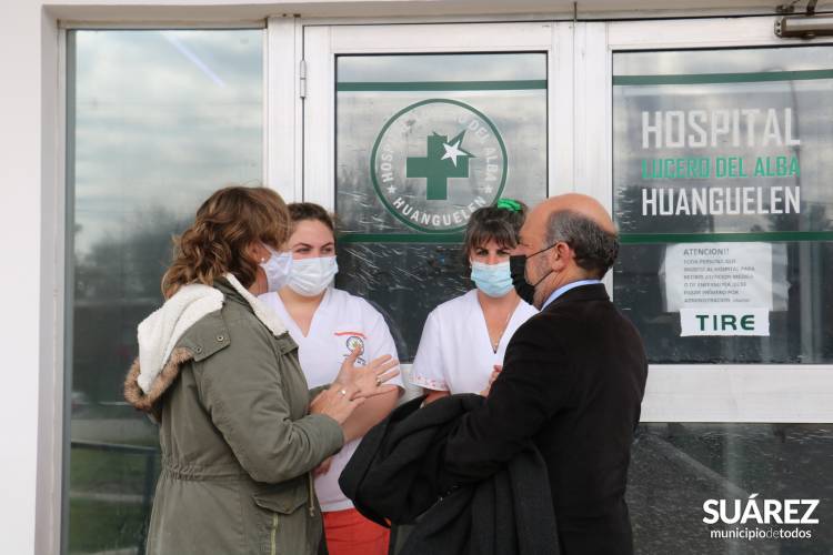 Se inauguró una nueva sala de médicos en el Hospital “Lucero del Alba”