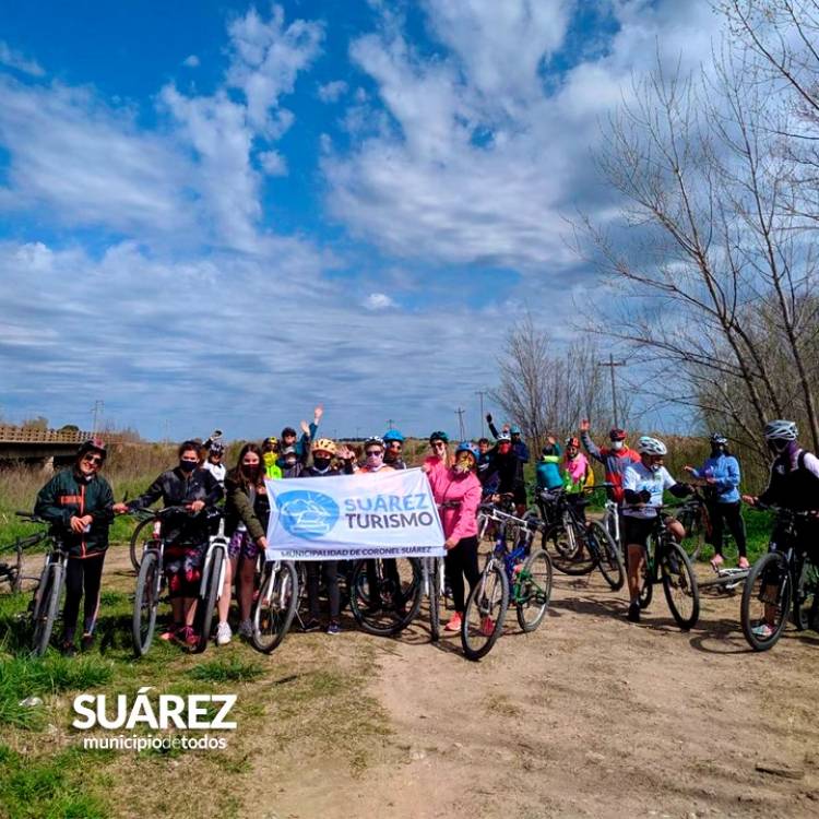 Turismo: Ciclistas disfrutaron de una agradable jornada en Piñeyro