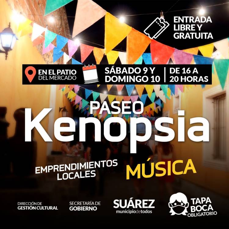 Paseo Kenopsia en Patio del Mercado Municipal de las Artes “Jorge Luis Borges”