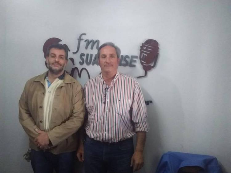 Dos candidatos del frente ''Juntos'' pasaron por los estudios de FM SUARENSE 101.9 en una interesante entrevista