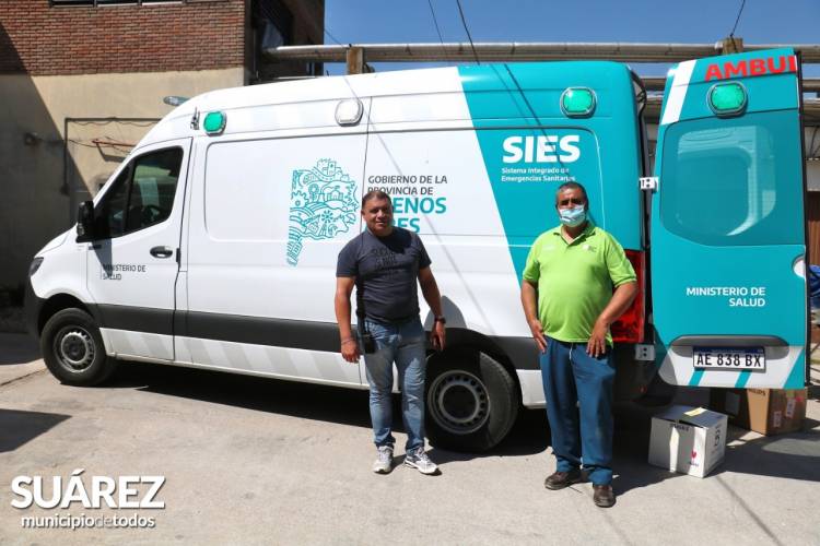 Coronel Suárez cuenta con una ambulancia de alta complejidad