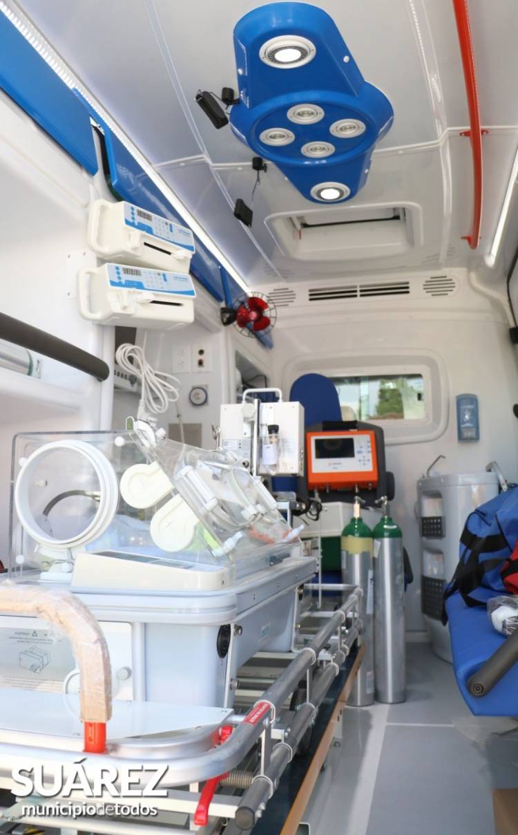 Coronel Suárez cuenta con una ambulancia de alta complejidad