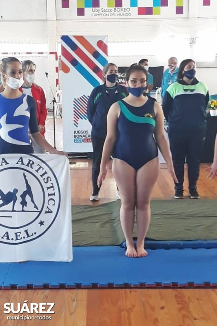 Juegos Bonaerenses 2021: Suárez consiguió su primera medalla de la mano de la patinadora Violeta Schamberger