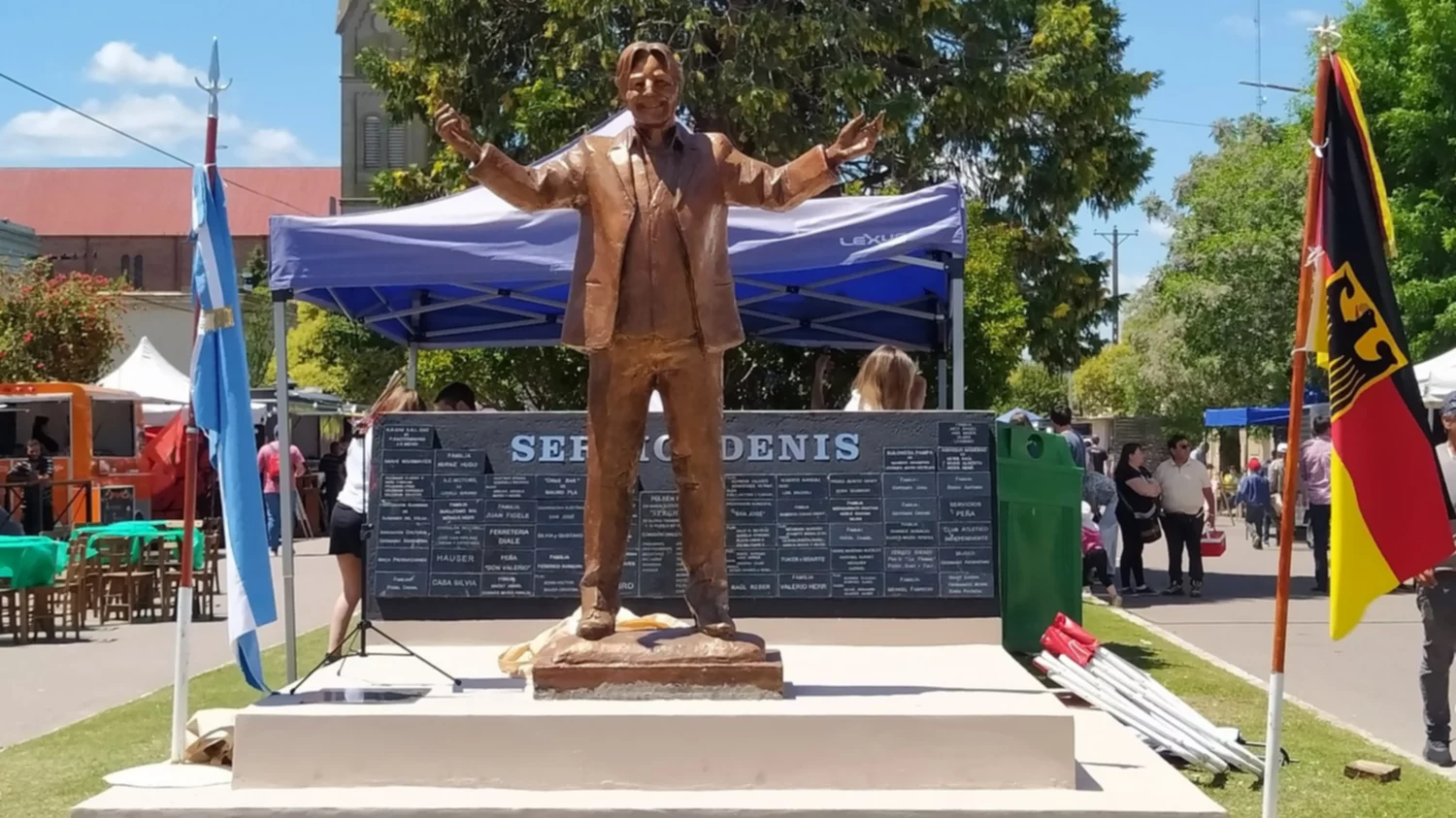 El recuerdo de Sergio Denis, más vivo que nunca en su pueblo