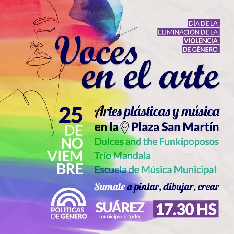 Actividad creativa: Voces en el arte “Vivas nos queremos”