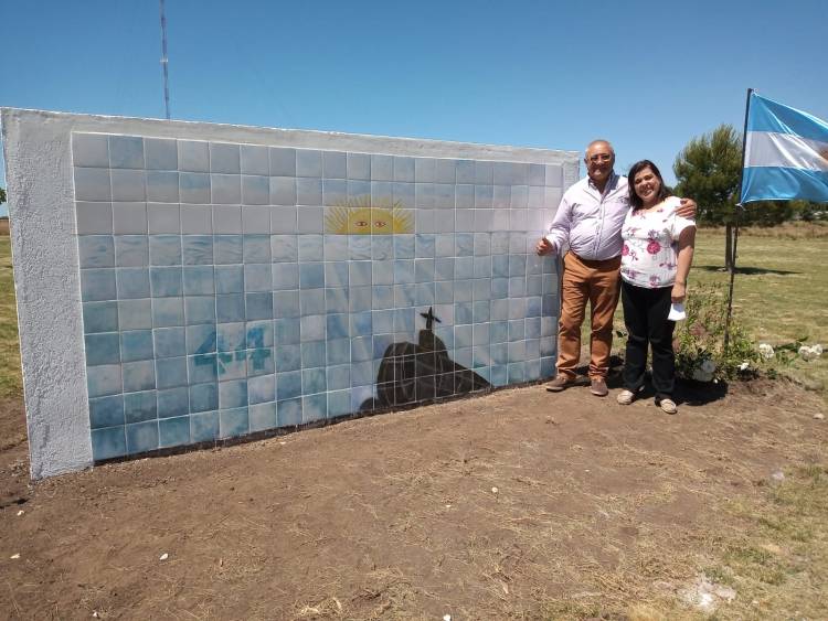 Se inauguró el Mural Homenaje al ARA SAN JUAN!