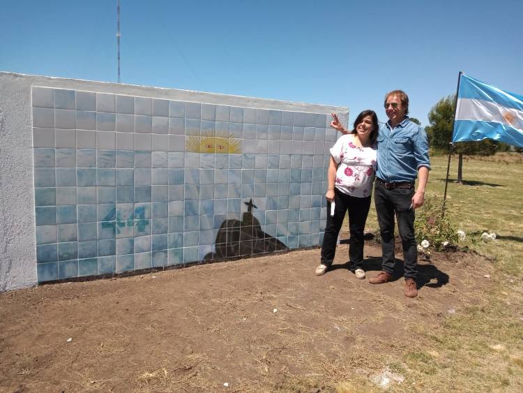 Se inauguró el Mural Homenaje al ARA SAN JUAN!