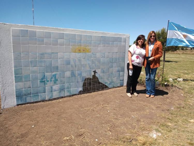 Se inauguró el Mural Homenaje al ARA SAN JUAN!