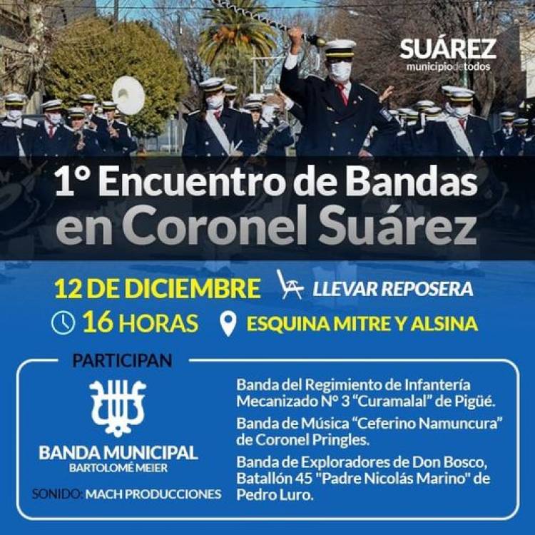 1° Encuentro de Bandas de Coronel Suárez