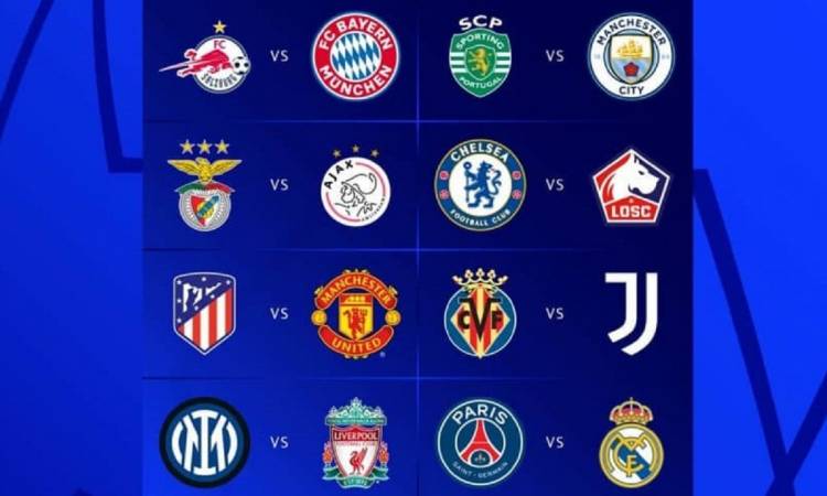 Cómo quedaron los octavos de final de la Champions