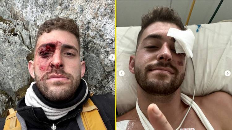 El dramático relato del turista israelí que estuvo 24 horas atrapado en un glaciar