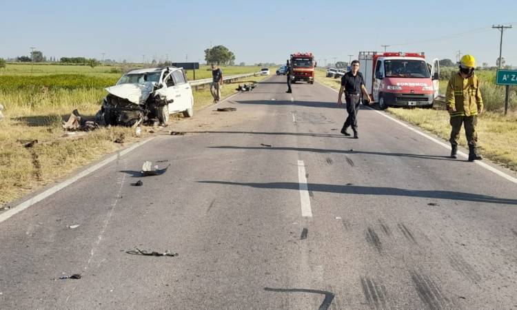 Motociclista murió al chocar con un auto entre Juan A. Pradere y Pedro Luro
