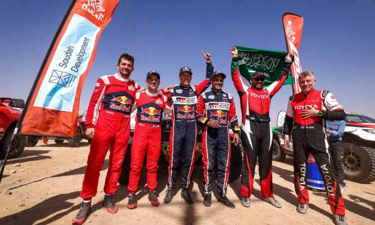 Terminó el Dakar: Al-Attiyah, Giroud, Sunderland y “Chaleco” López, los ganadores