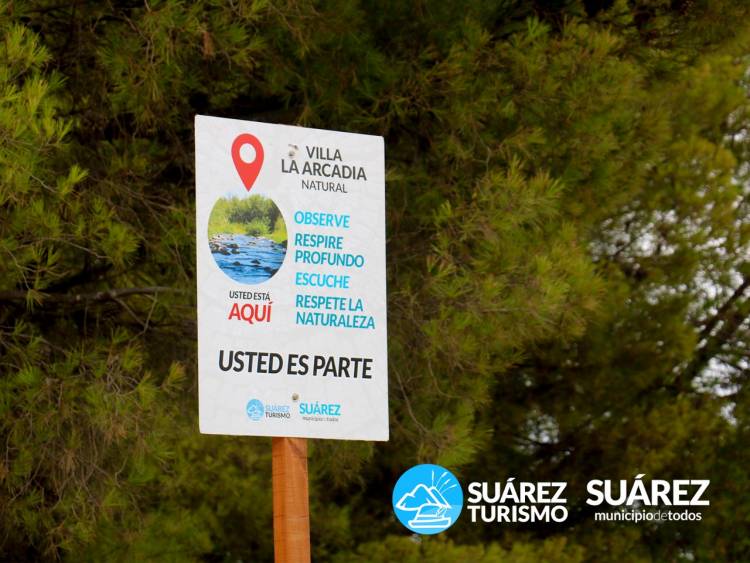 Villa La Arcadia: más fogones y bancos para disfrutar de la naturaleza