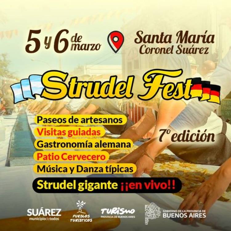 Todo listo para la 7° edición de la Strudel Fest