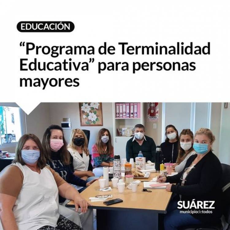 “Programa de Terminalidad Educativa” para personas mayores
