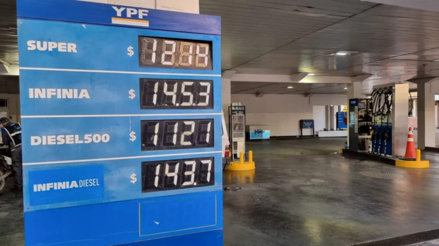 Así quedaron los precios de los combustibles en Bahía tras el último aumento de YPF