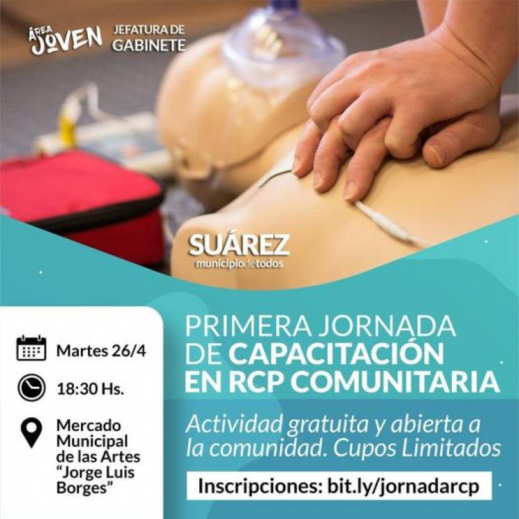 Primera jornada de capacitación en RCP comunitaria