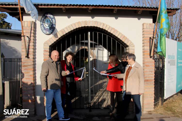 Apertura de la Escuela Secundaria N° 12 en Pueblo San José. 
