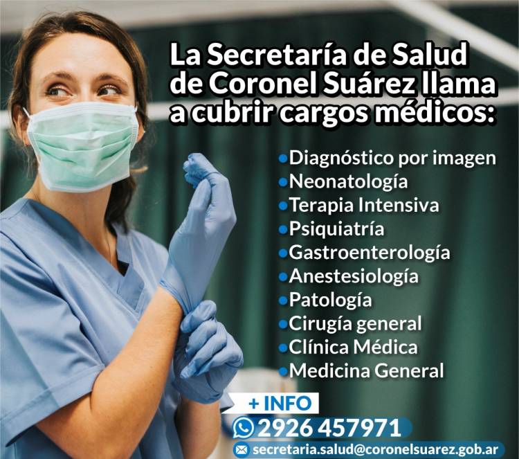 Convocatoria de la secretaría de Salud