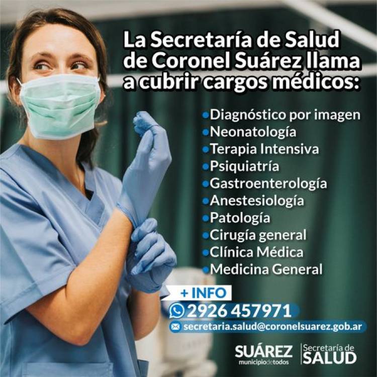 Convocatoria de la secretaría de Salud