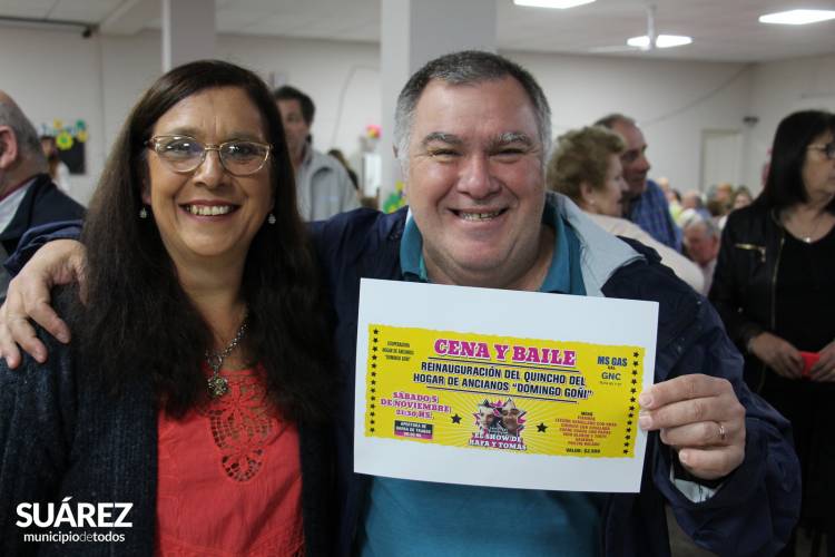 Inauguración del quincho del Hogar de Ancianos “Domingo Goñi”