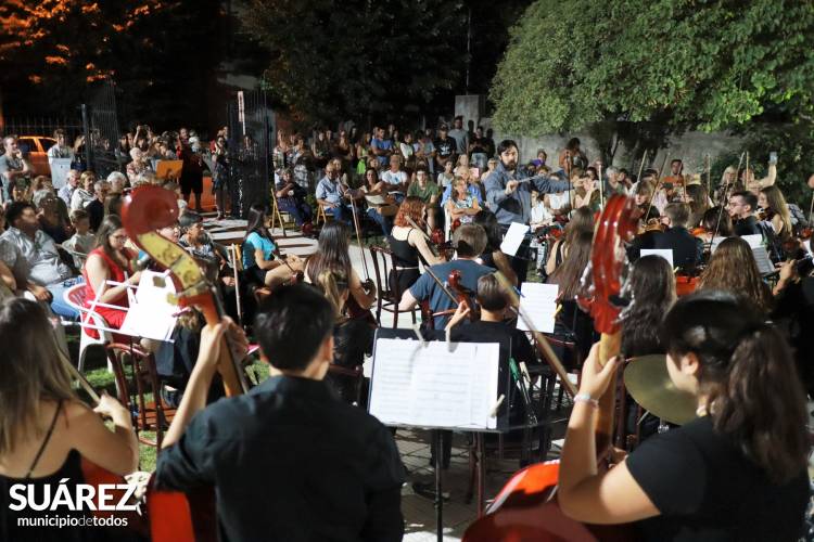 Imponente cierre del 4° Campamento Musical de la Orquesta Escuela de Jóvenes de Coronel Suárez