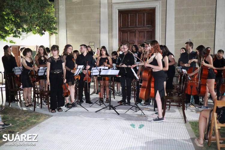 Imponente cierre del 4° Campamento Musical de la Orquesta Escuela de Jóvenes de Coronel Suárez
