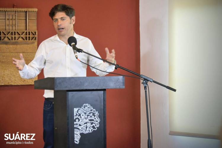Kicillof anunció obras escolares por más de $173 millones para Coronel Suarez.