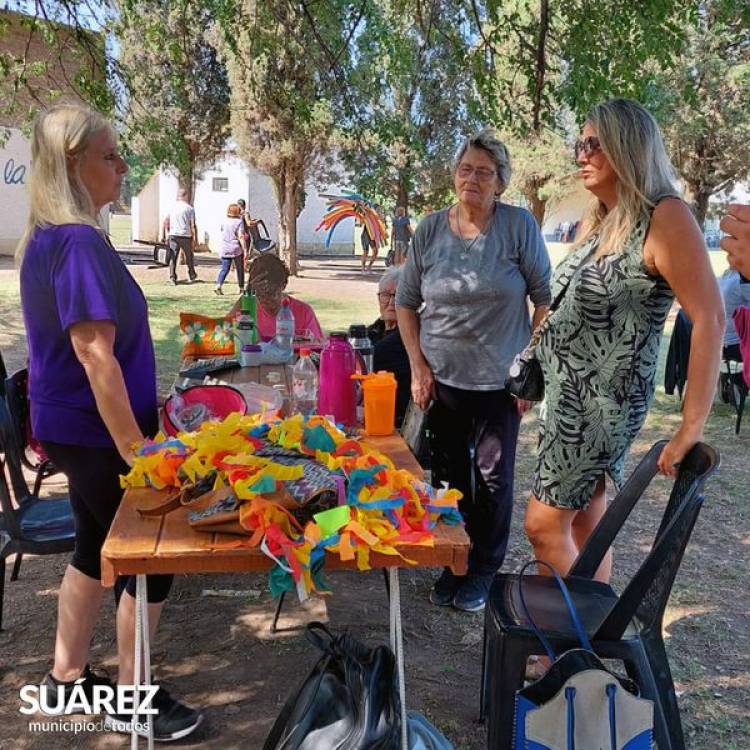 La Jefa Regional de Pami Bahía Blanca visitó la Colonia de Vacaciones de Personas Mayores