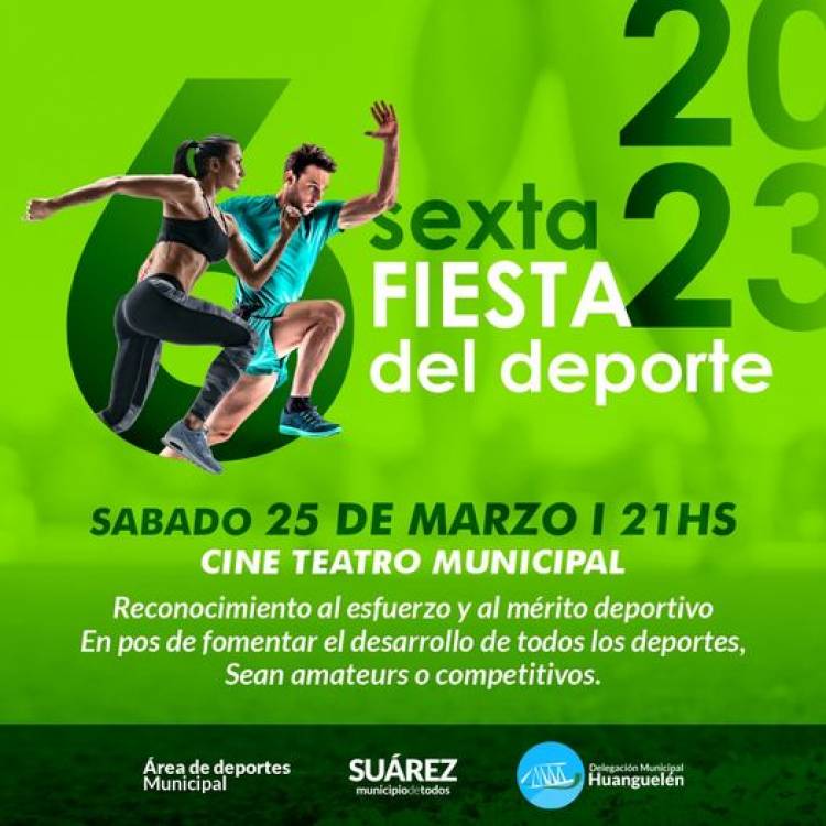Huanguelén: Fiesta del Deporte 2023