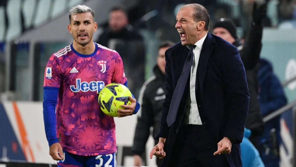 Paredes discutió con el DT y no seguiría en Juventus