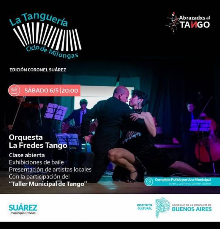 LA TANGUERÍA LLEGA A SUÁREZ