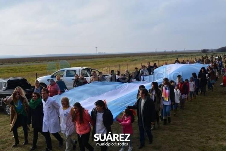 Segundo encuentro de instituciones rurales y promesa a la Bandera  en El Relincho