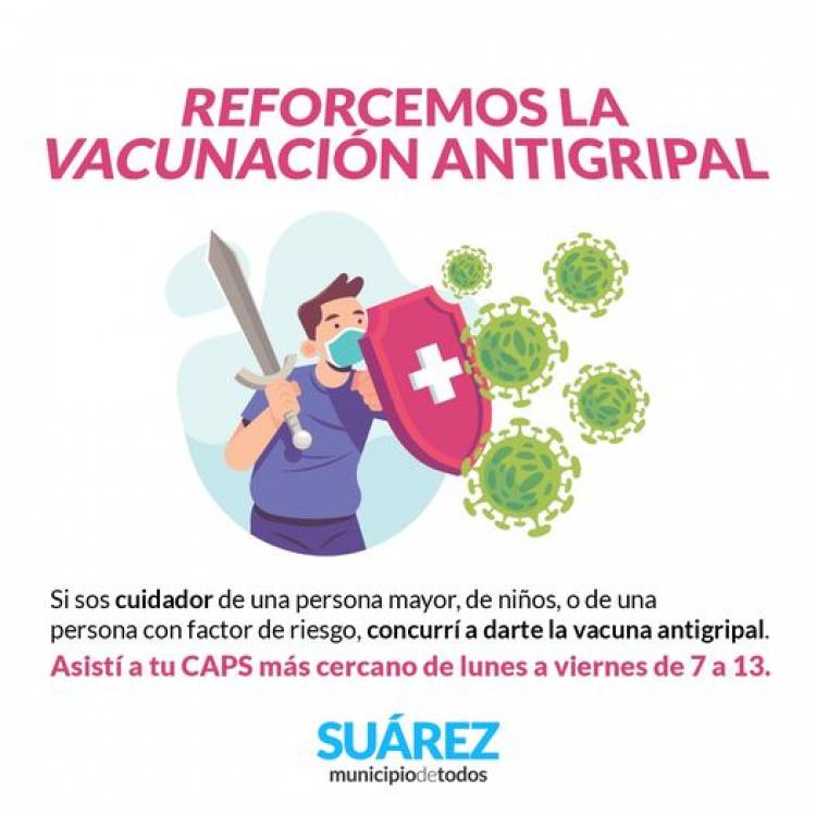 Reforcemos la Vacunación Antigripal