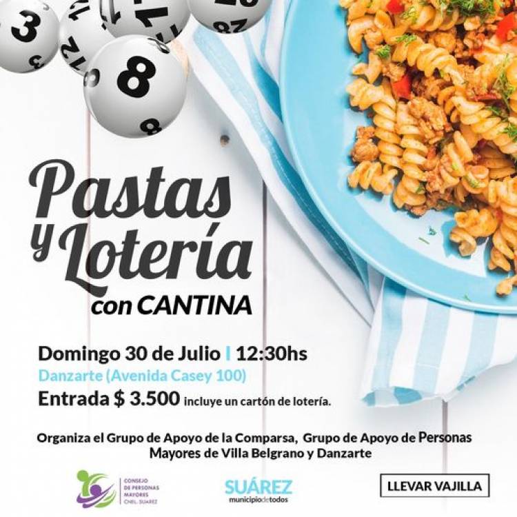 Pastas y Lotería 