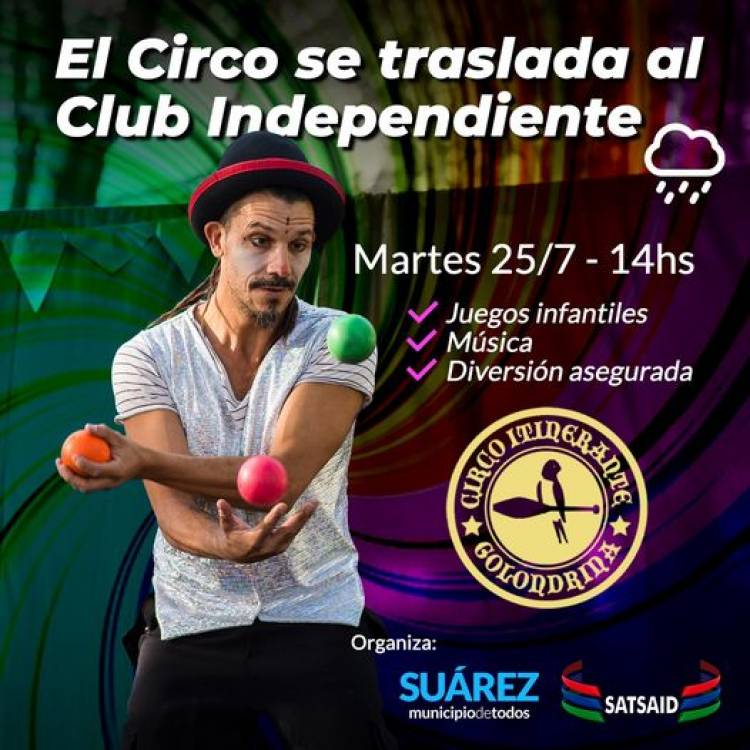 El Circo se traslada al club Independiente