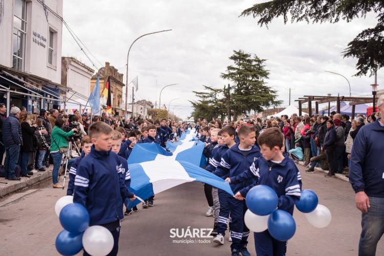 La comunidad de Pueblo Santa María se volcó a las calles para festejar la Kerb