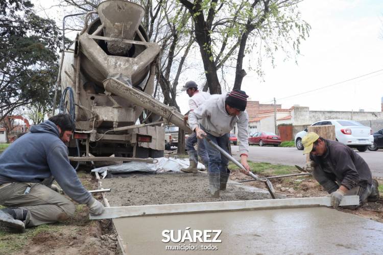 Seguimos recuperando espacios públicos: Obras en plaza Lainez y Mitre
