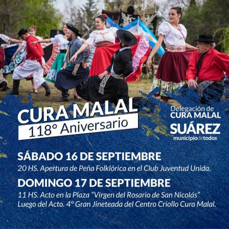 Cura Malal se prepara para celebrar su 118° aniversario