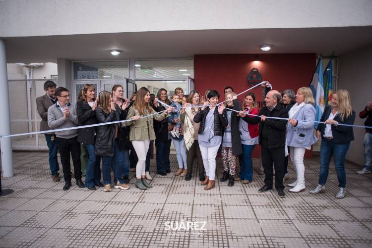 Moccero inauguró el nuevo edificio del Jardín de Infantes N° 916