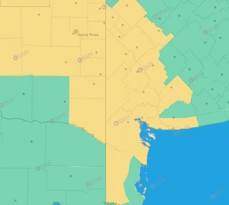 Alerta amarillo en Bahía y la zona: esperan vientos de 80km/h
